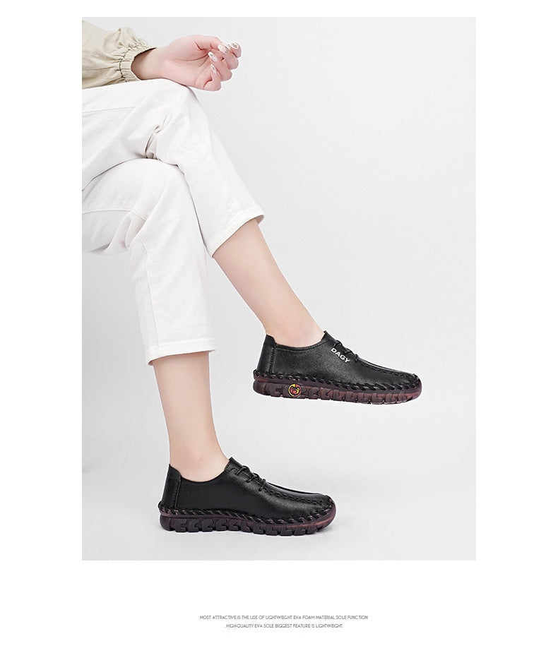 Beef Tendon Soft Bottom Not Tired Feet Flat Casual Shoes