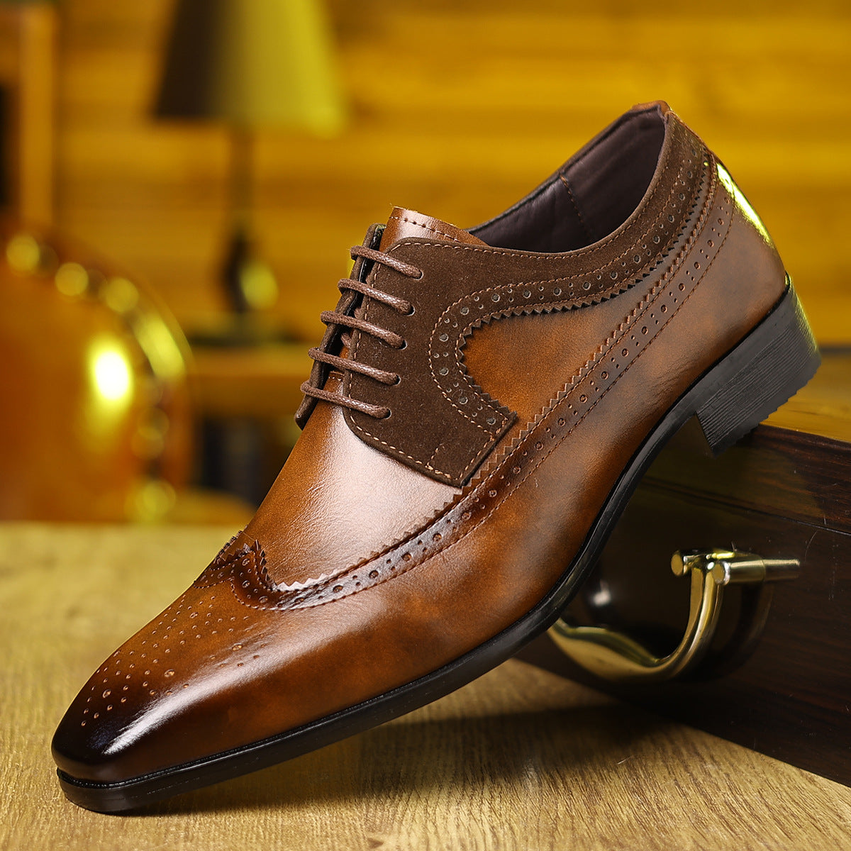 Casual All-matching Vintage Leather Shoes