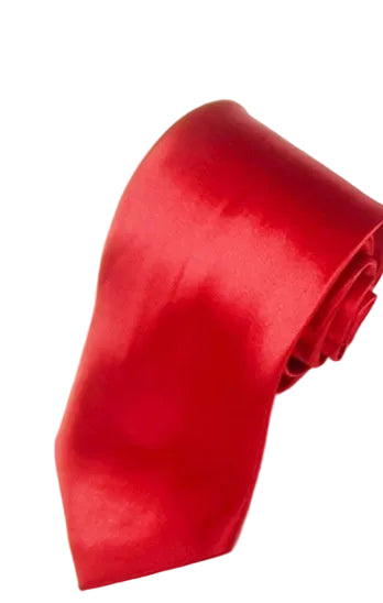 8cm Black Hand-tied Plain Suit Tie