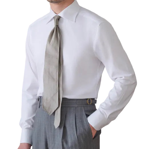Italian Windsor Collar Shirt Iron-Free