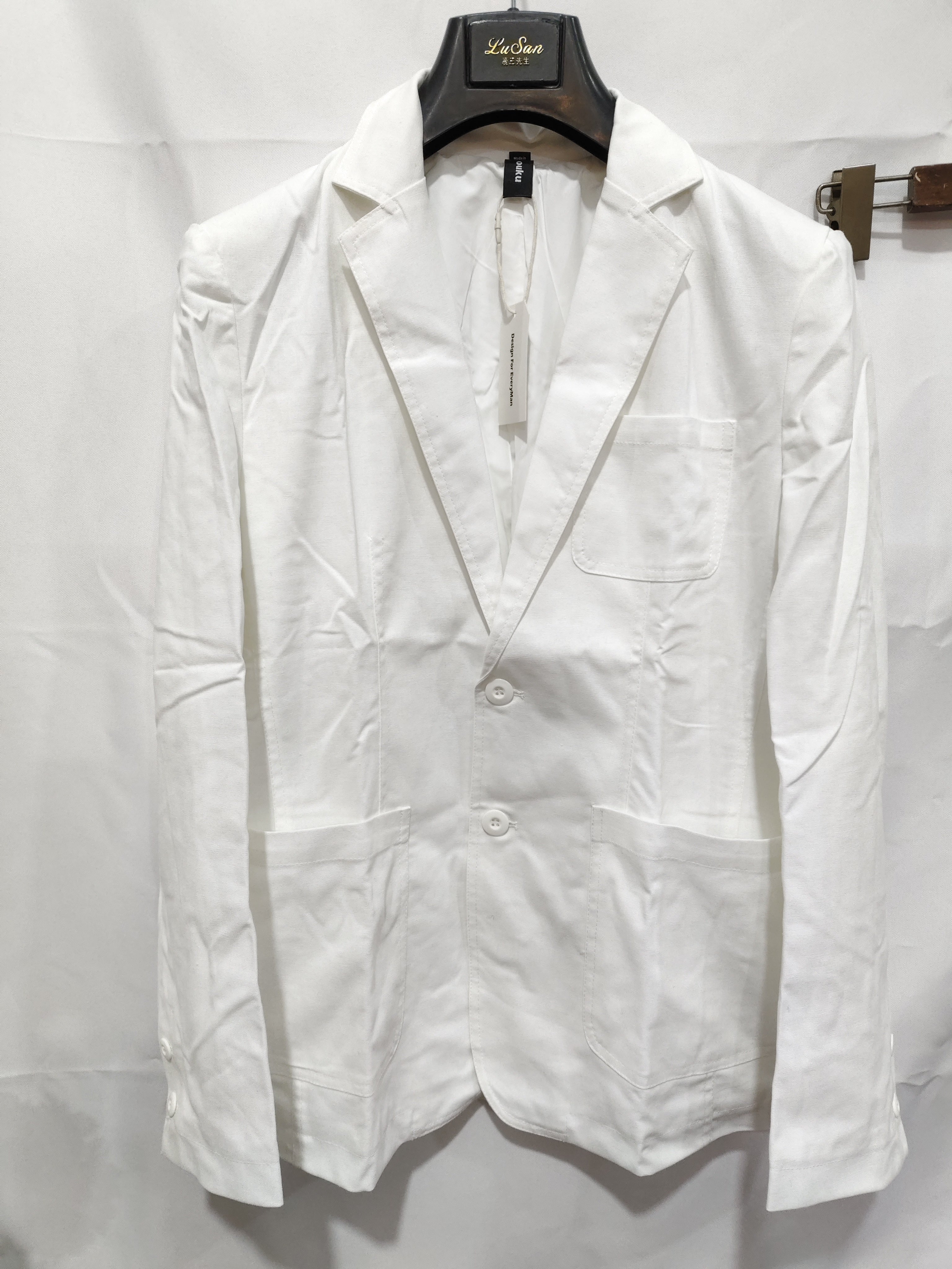 Linen Men's Korean Slim Fit Blazer