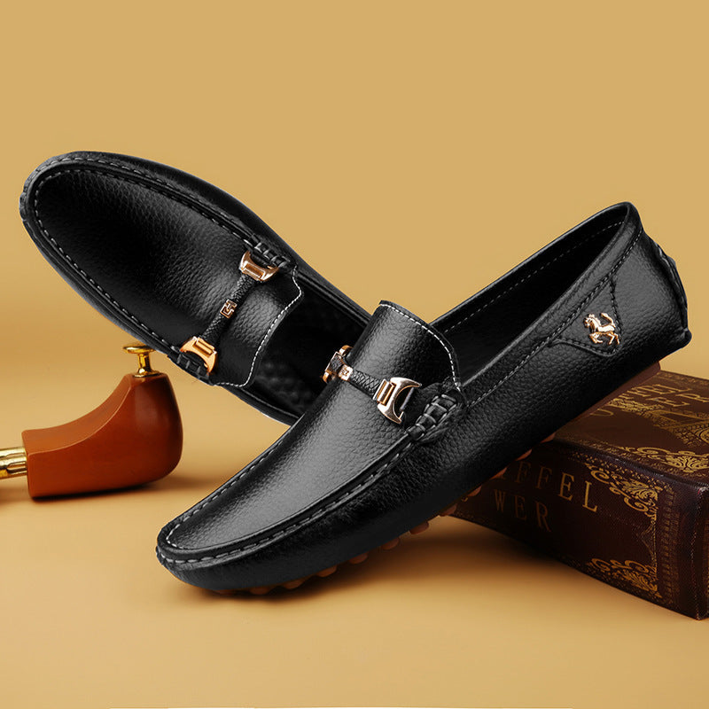 Men’s Soft Leather Casual Cowhide Shoes