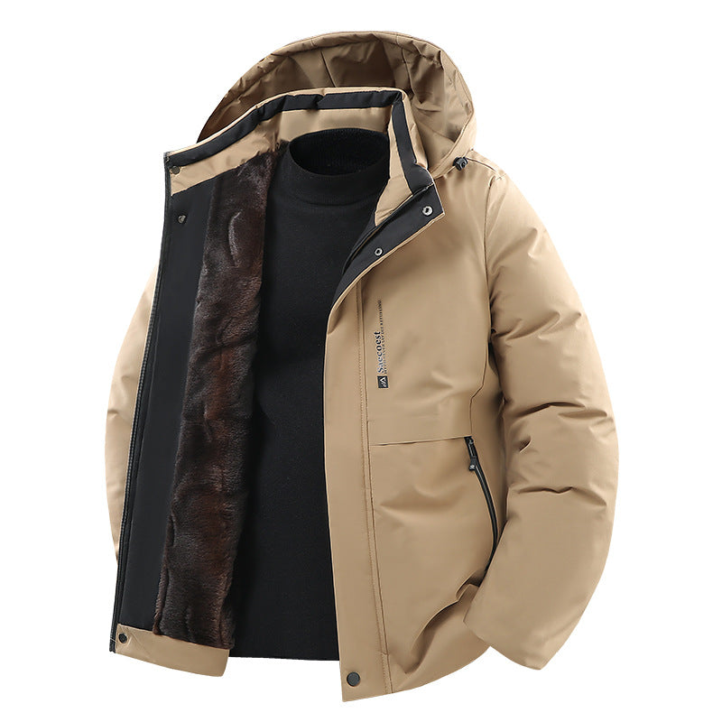 Graphene Warm Thickened Casual Cotton-padded Coat