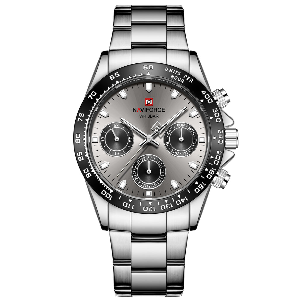 Steel Water Resistant Quartz Watch