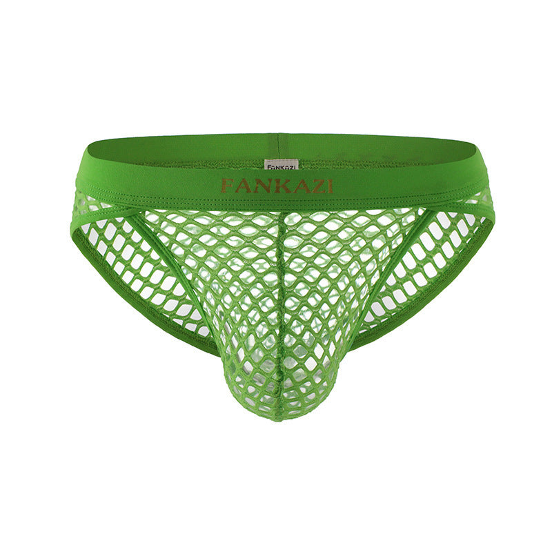 Sorry Pajama Shorts Fishnet Shorts U-convex Briefs