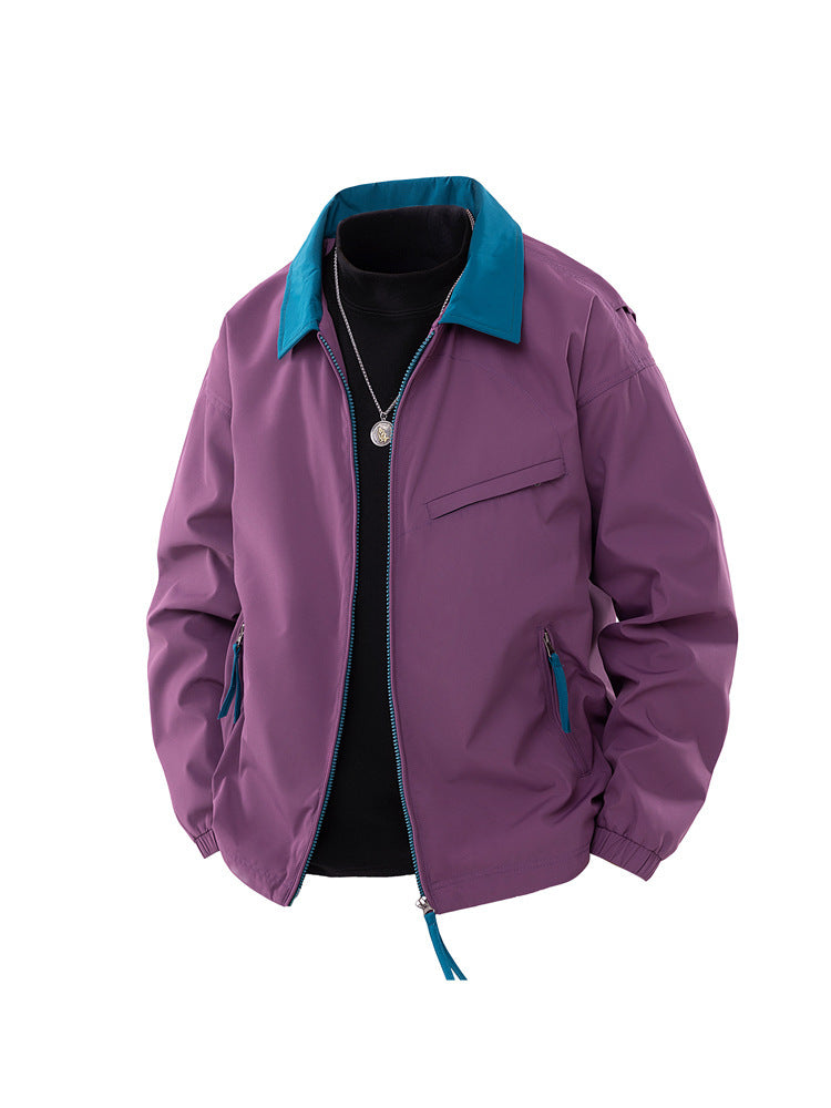 American Baseball Collar Coat