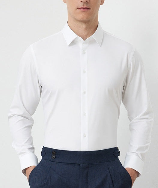 Long-sleeved  Non-ironing Business Clothing Micro-elastic  Shirt