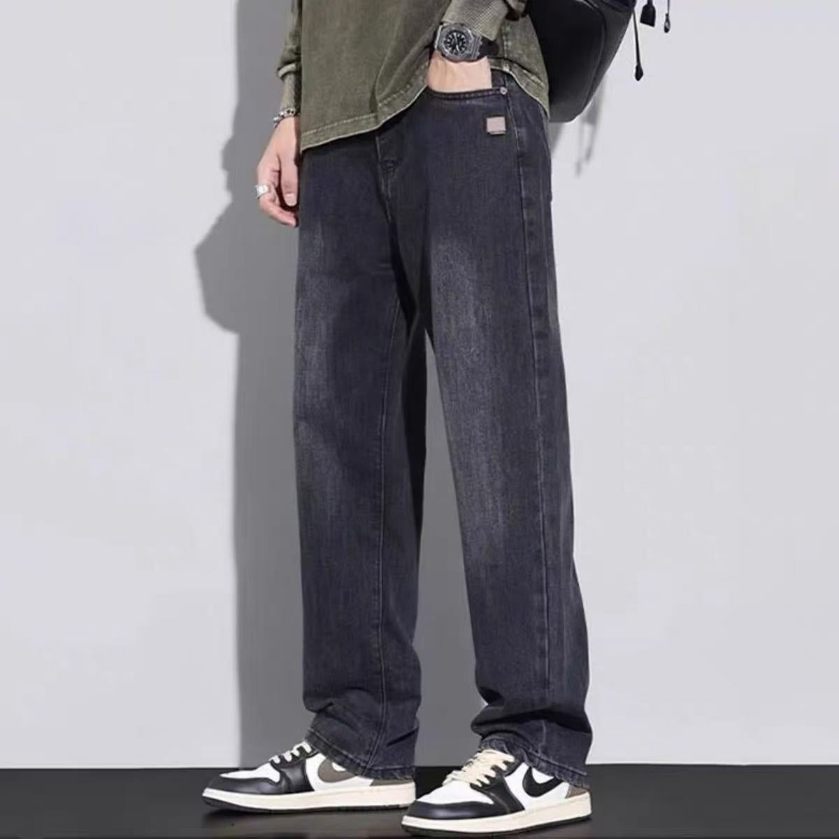 Straight Leg High Street Pants
