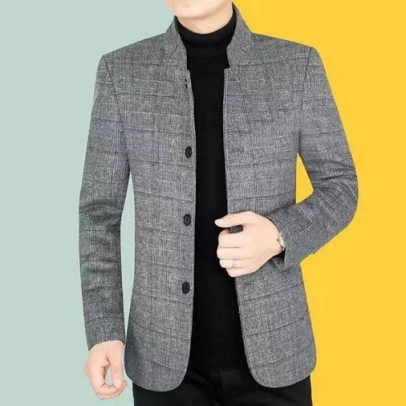 Mens Casual Blazer For Fall And Winter