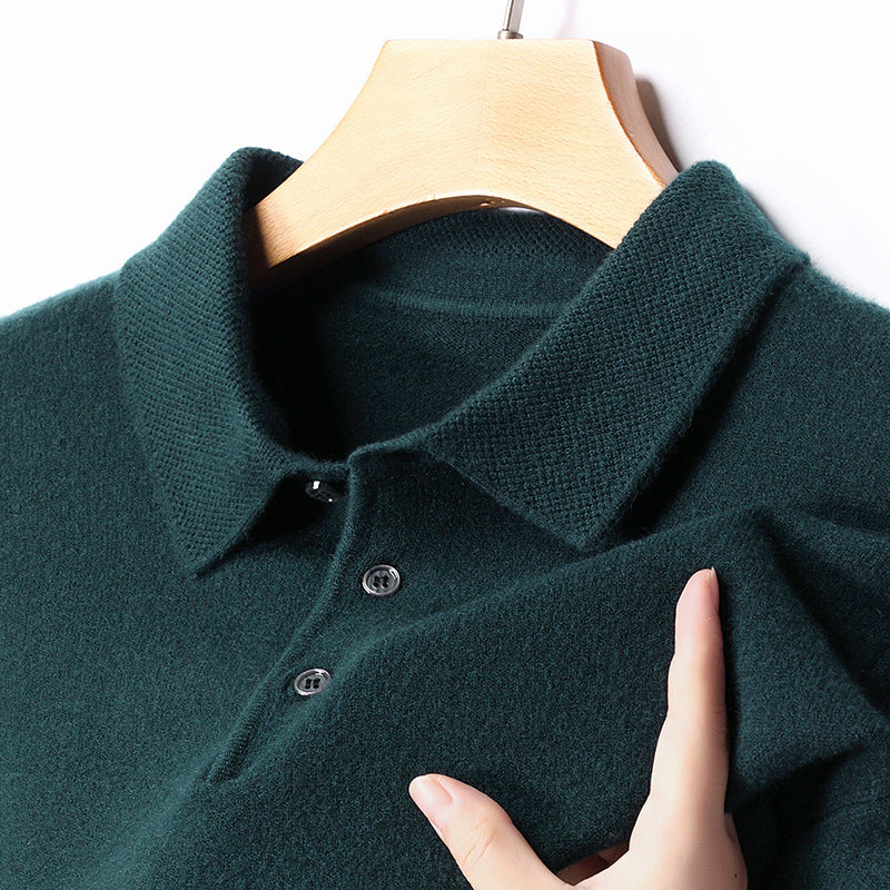 Wool Lapel Long Sleeve