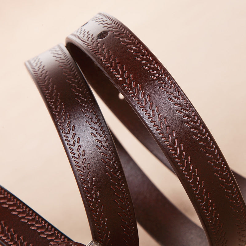 Jeans Casual Pin Buckle Belt