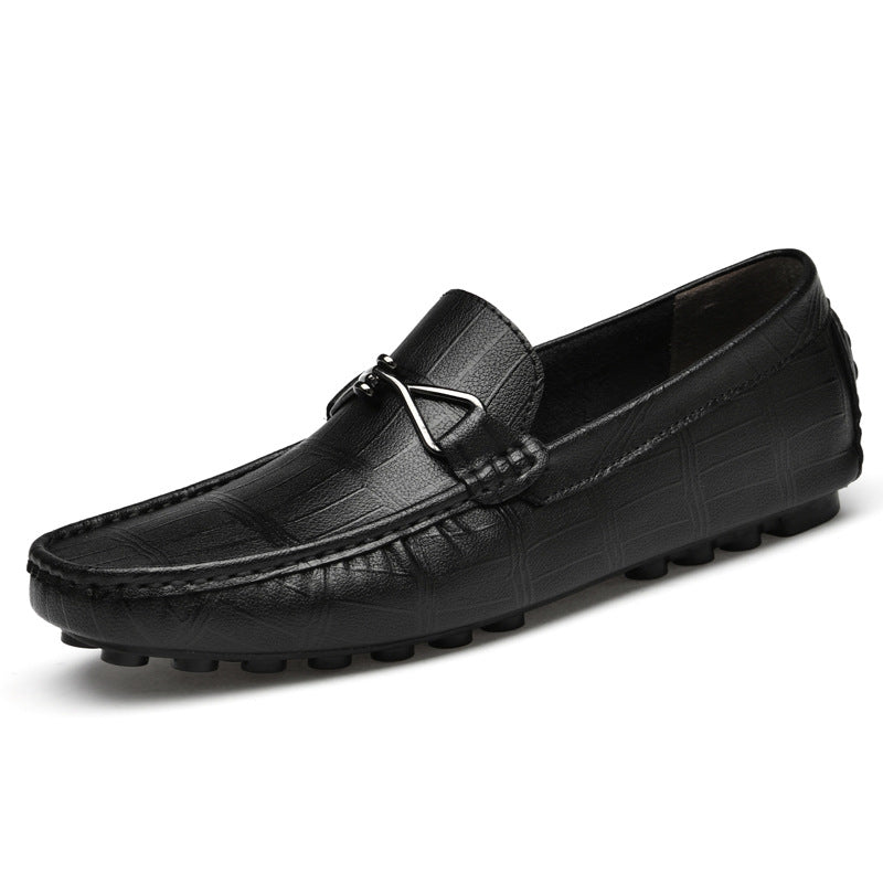 Men’s Cowhide Gommino Casual Leather Shoes  Diamond Sadaf