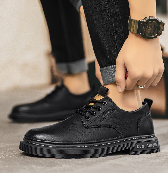 Men's  Casual Leather Shoes Martin Boots