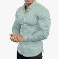 Summer Anti-wrinkle Casual Shirt Men's Long-sleeved Shirt