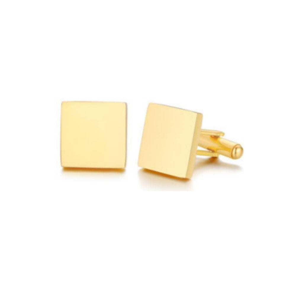 European And American Minimalist Household Stainless Steel Cufflinks