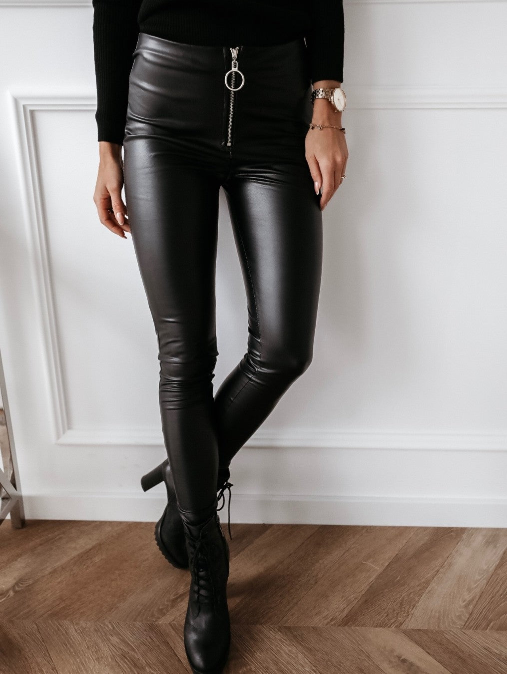 PU Leather Pants