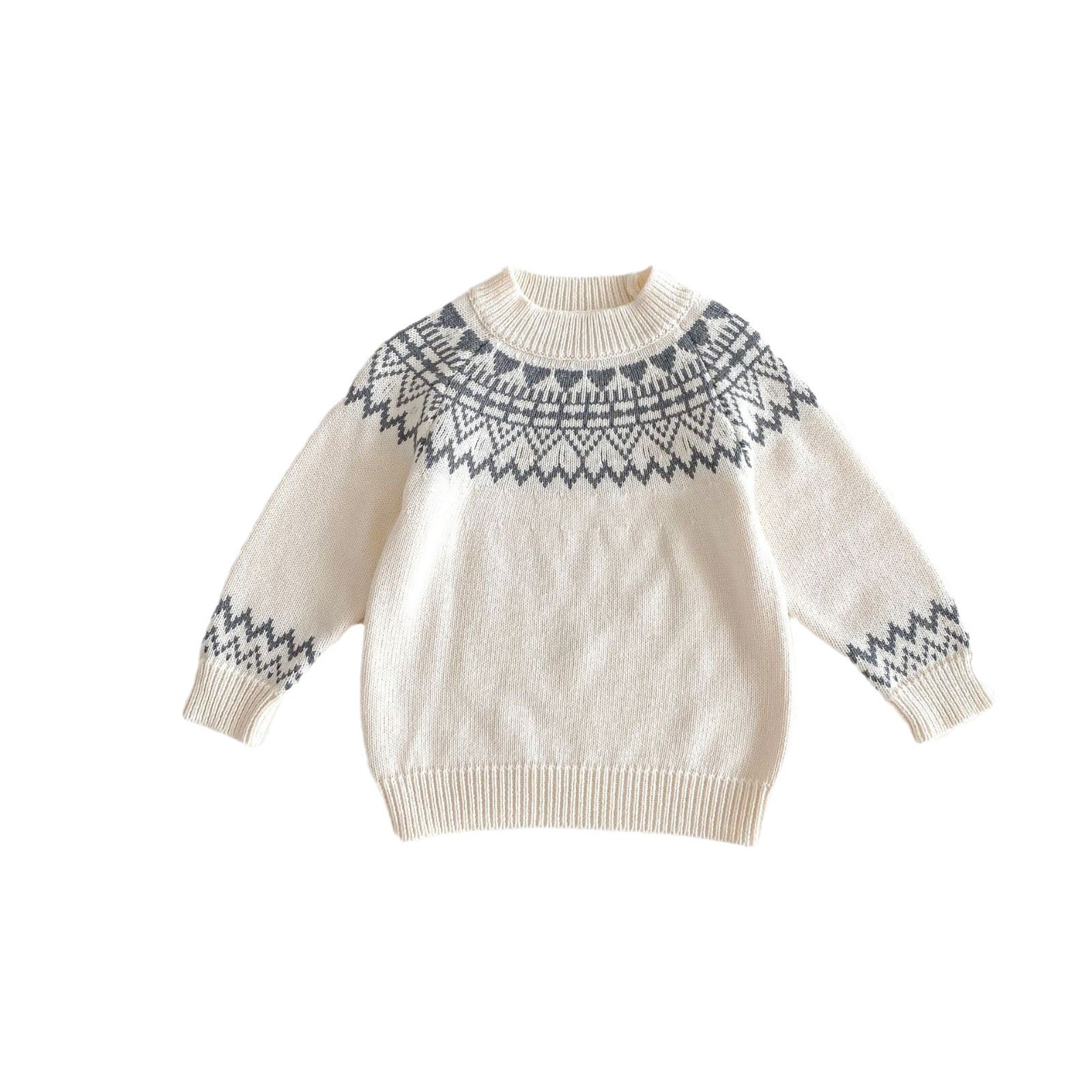 Boys And Girls Pullover Jacquard