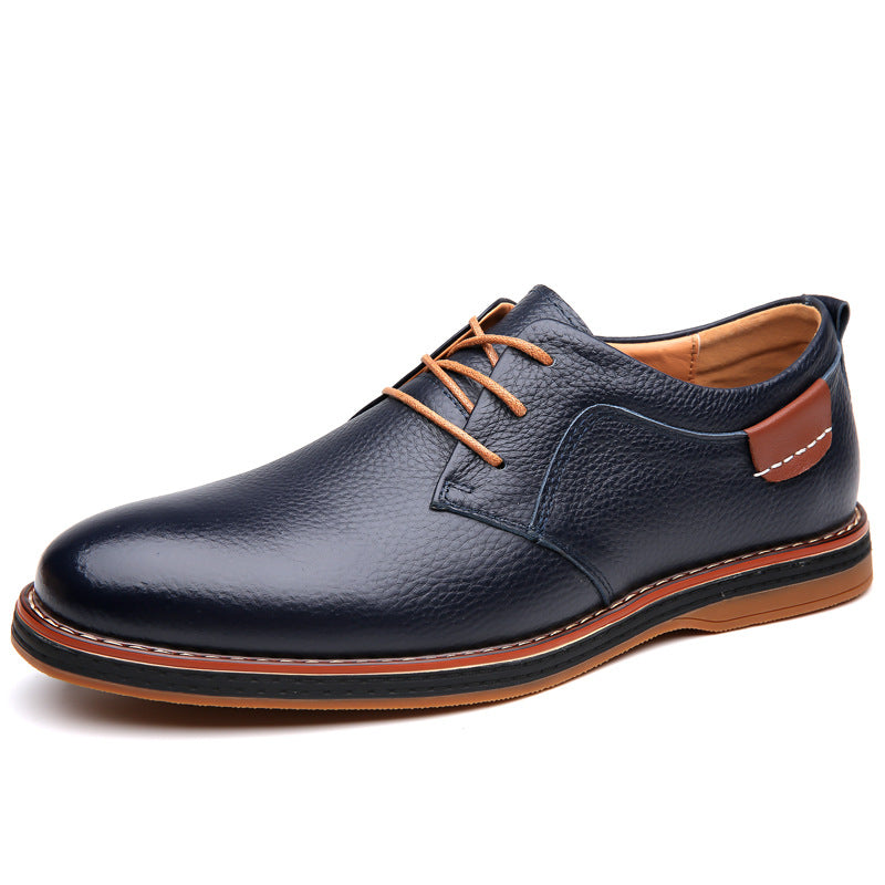 Leather Shoes Handmade Stitching