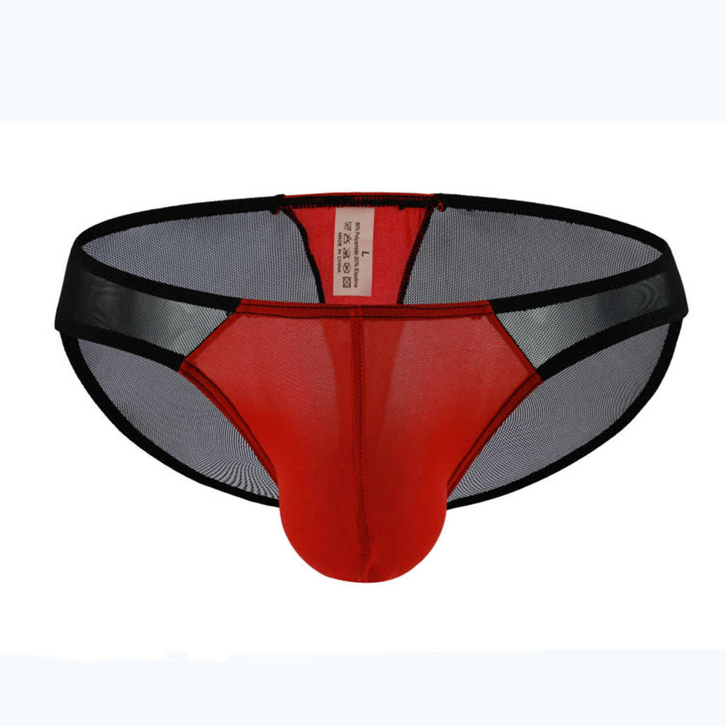 Nylon Low Waist Thin Underwear