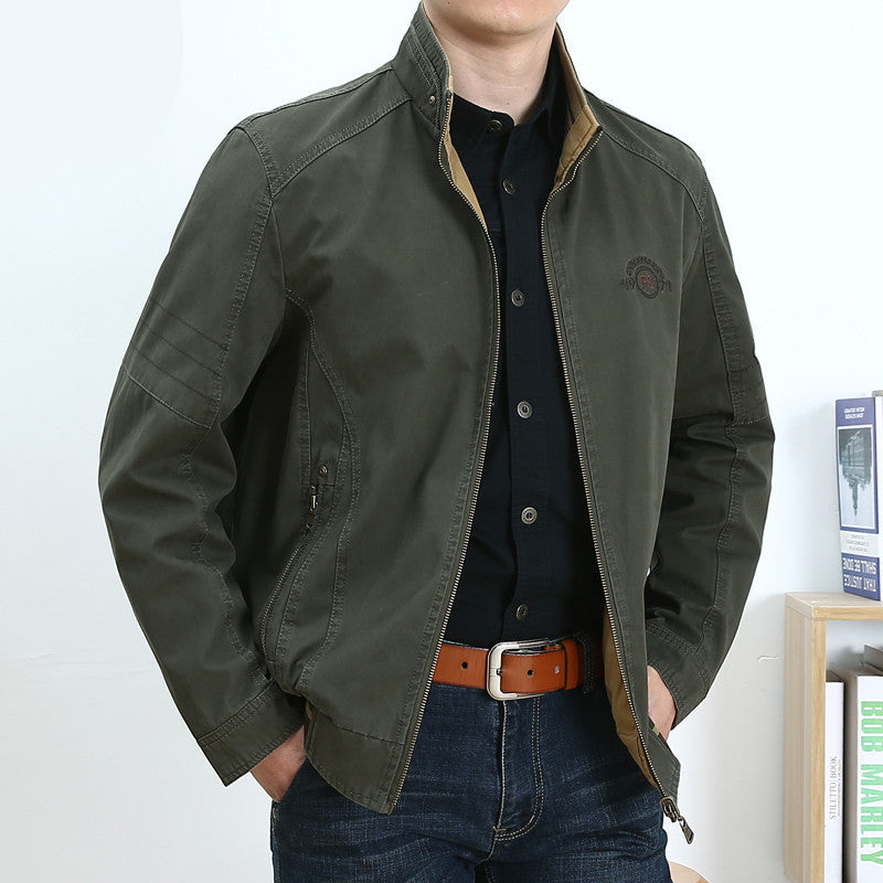 Loose Coat Stand Collar
