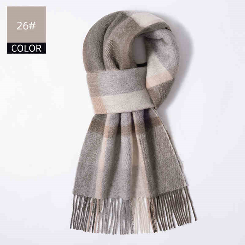 Winter New Men's Cashmere Scarf