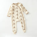 Newborn Baby's Foot Cover Bodysuit For Boys And Girls