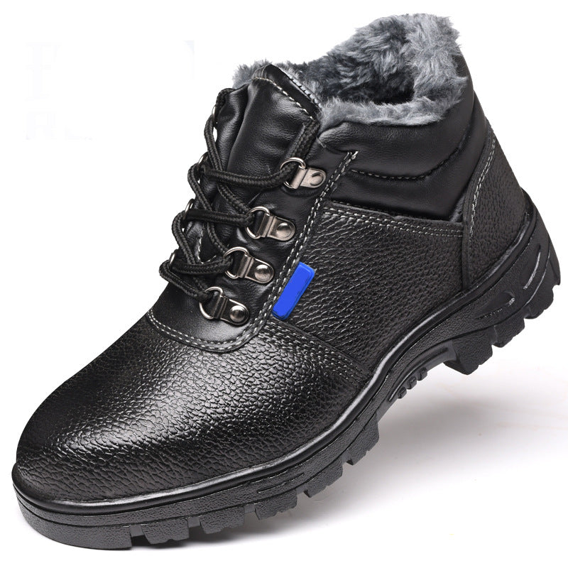 Men's Fleece-lined Thermal Work Shoes
