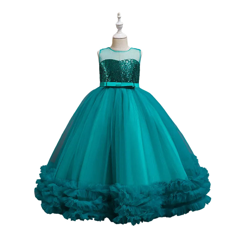 Girls Sequined Wedding