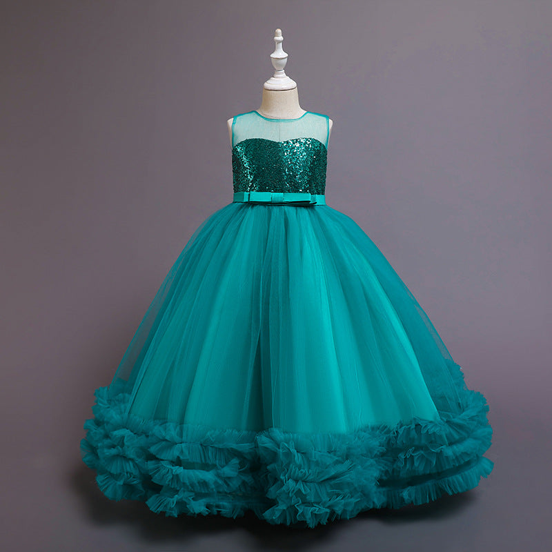 Girls Sequined Wedding