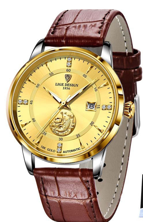 Mechanical Fish Leap Longmen Watch