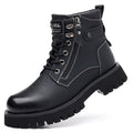 Velvet  Leather Boots