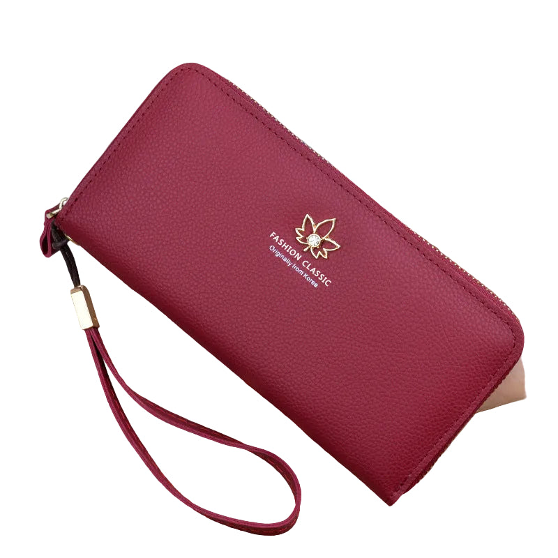 Large-capacity Zipper Wallet Ladies Long Fashion Women's Clutch Bag