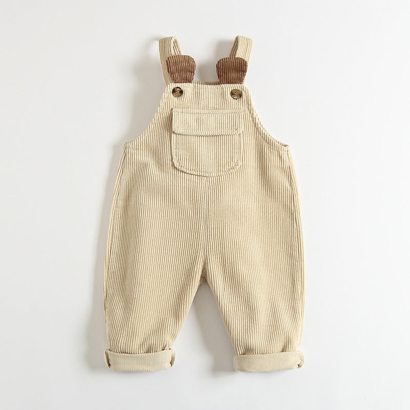 Corduroy Cute Fashionable Crawler