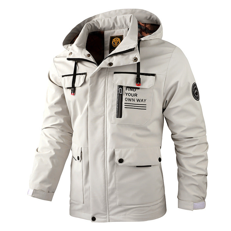 Waterproof casual winter jacket