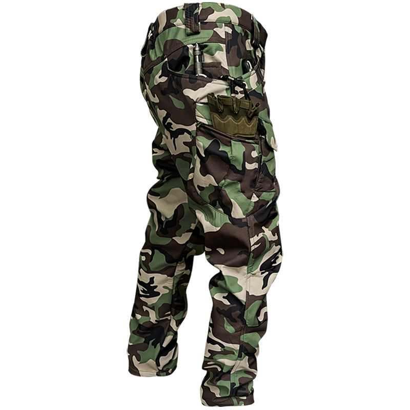 Fleece-lined Warm Casual Ultra-thick Hiking Pant