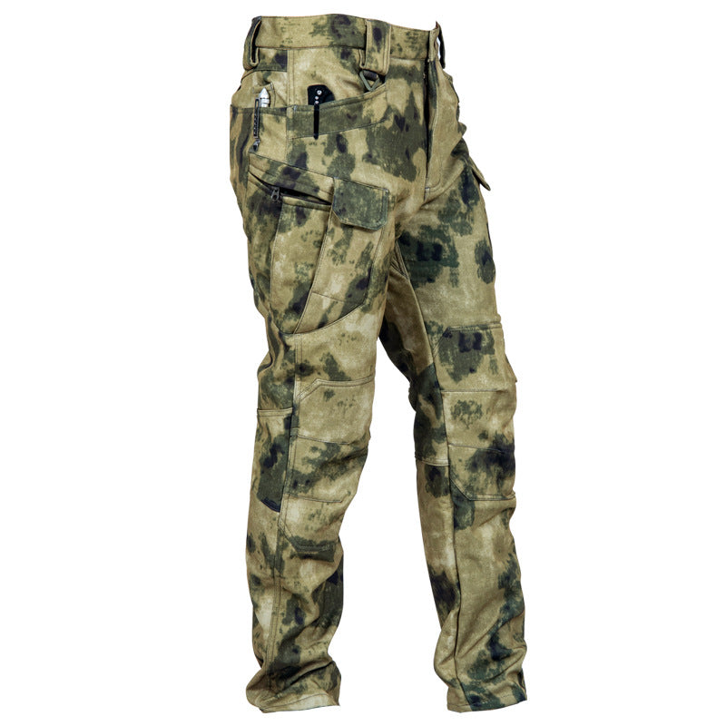 Fleece-lined Warm Casual Ultra-thick Hiking Pant