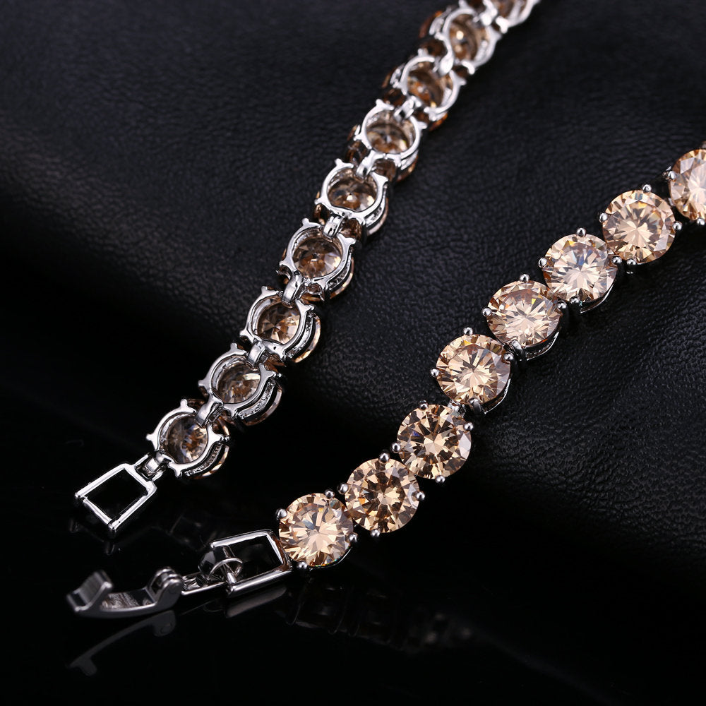 Carat Diamond Super Flash AAA Zircon Lady Bracelet