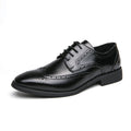 British Style Pointed Leather Shoes