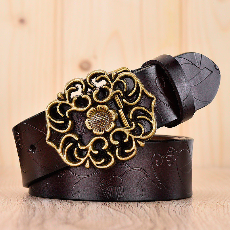 Wide  Fashion Casual Pants Belt
