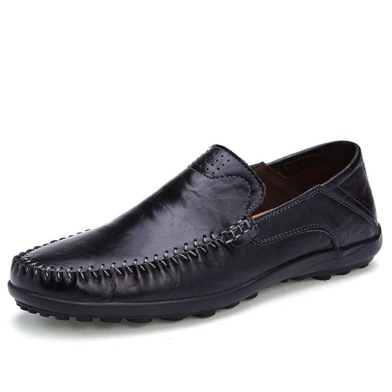 Men Leather Shoes Lightweight