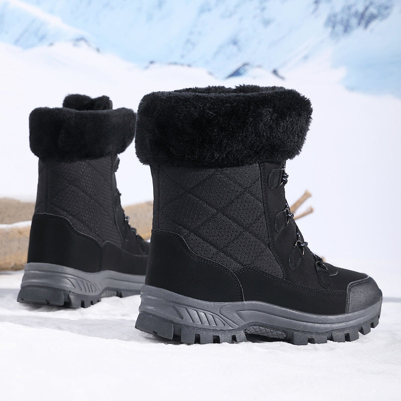 Women's Fleece-lined Thickened Non-slip Snow Boots