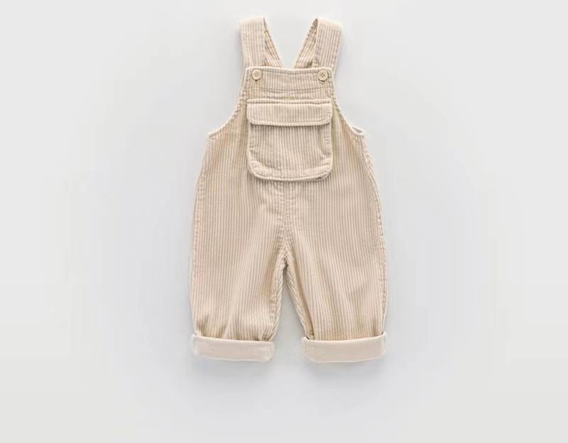 Loose Casual -style Corduroy Pants