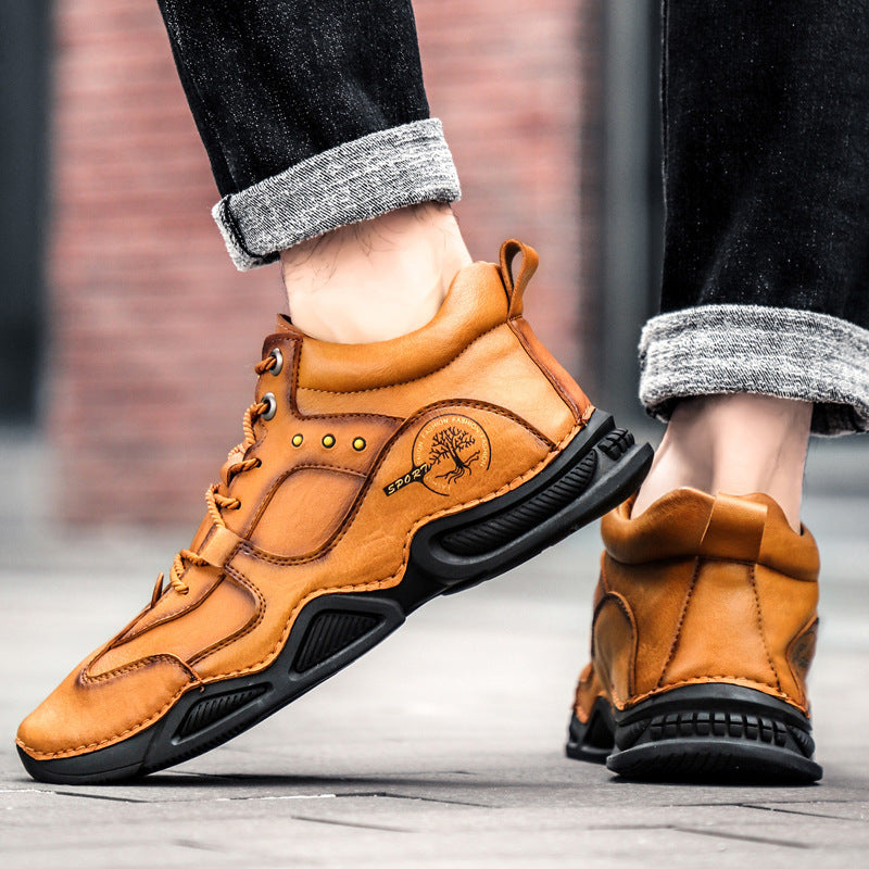 Men's Warmth High-top Non-slip Shoes