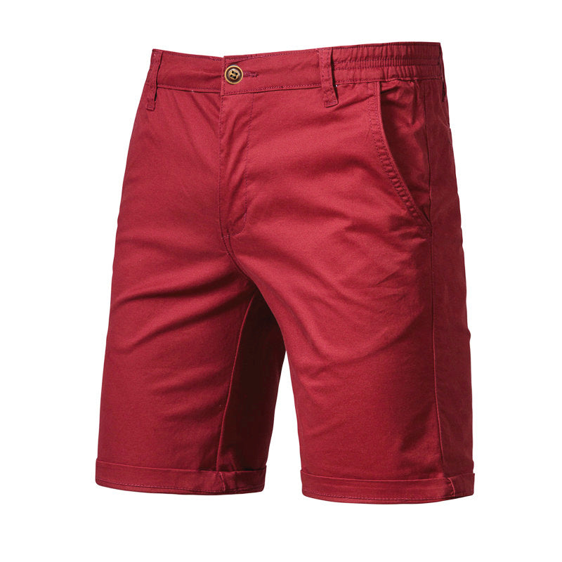 Summer Cotton Casual Solid Color Sports Shorts