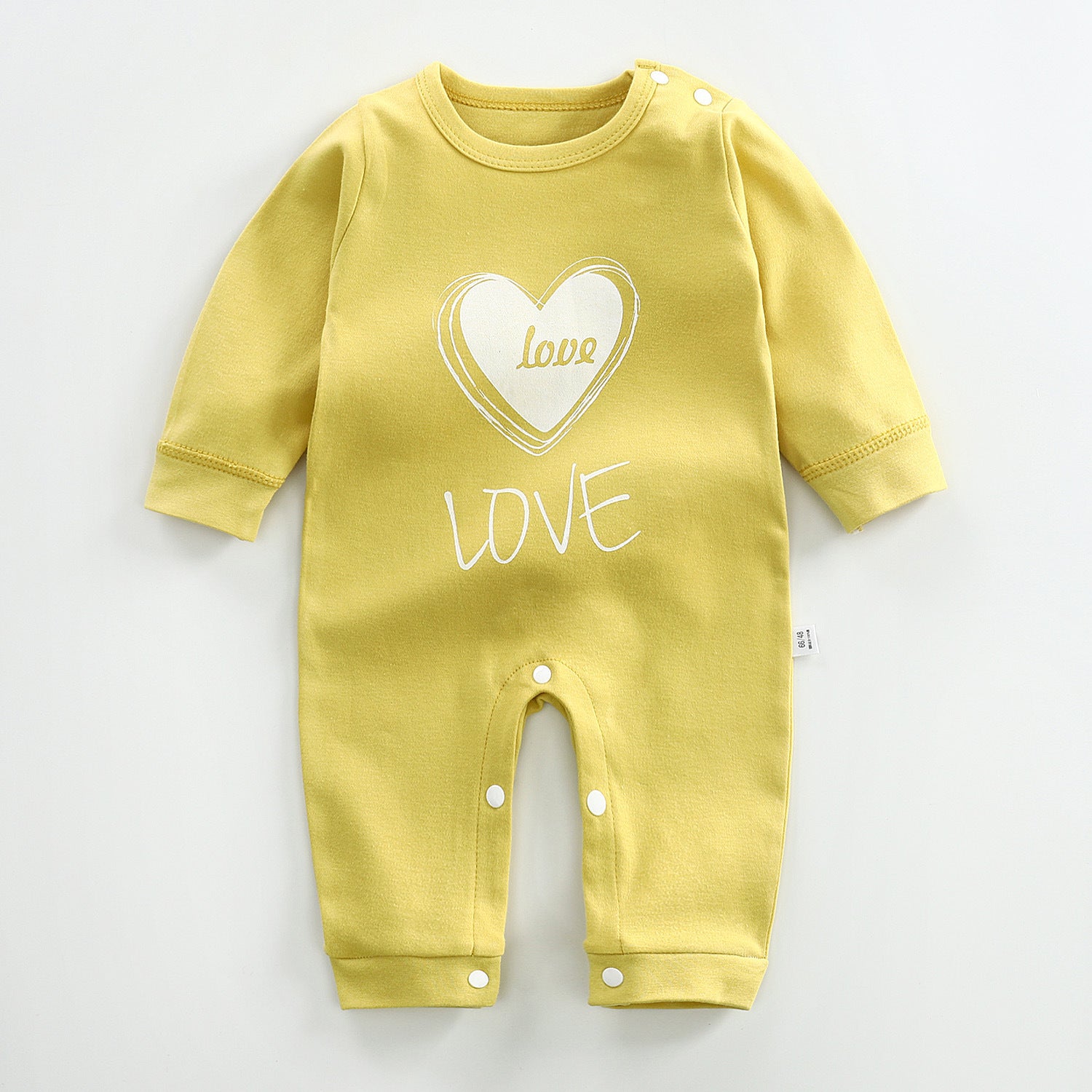 Long-sleeved Cotton Romper