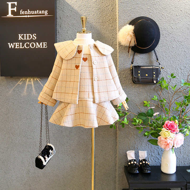Korean Fashion Princess Woolen Coat