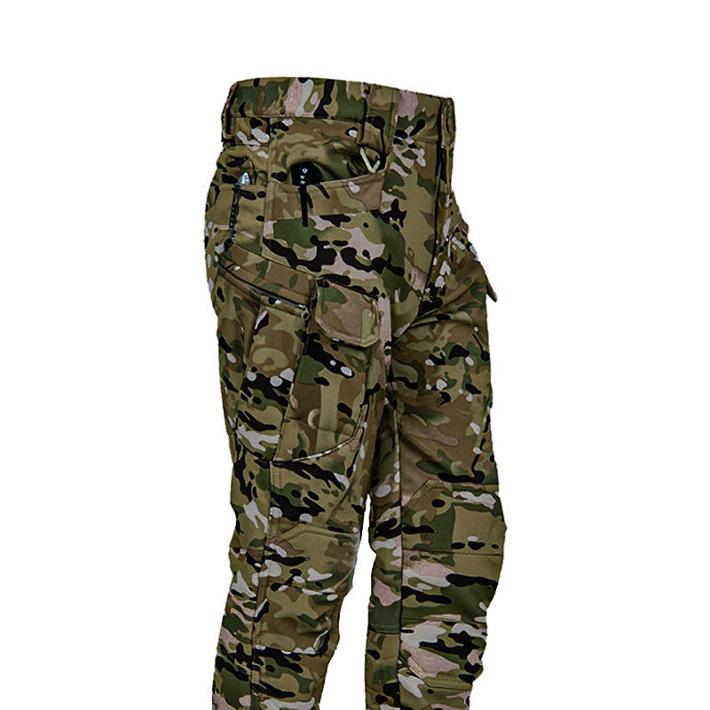 Fleece-lined Warm Casual Ultra-thick Hiking Pant
