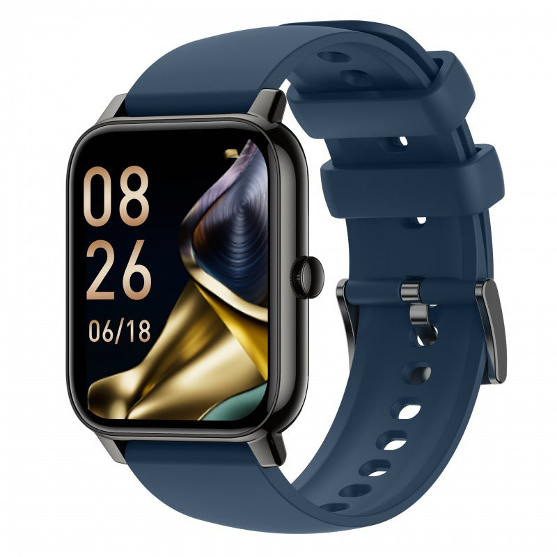 Smart Watch P90 New 185 Square Screen Bluetooth Calling Information Reminder Breathing Training Heart Rate Sleep Monitoring