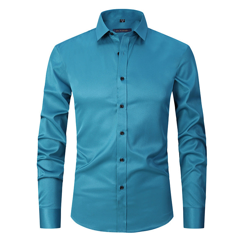 Elastic Shirt Men's Long Sleeves