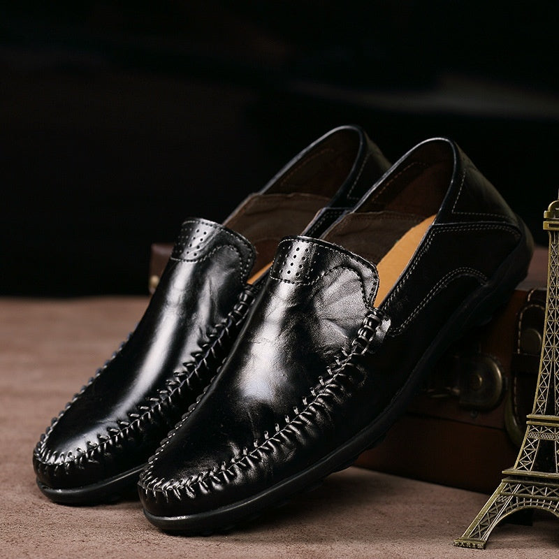 Men Leather Shoes Lightweight
